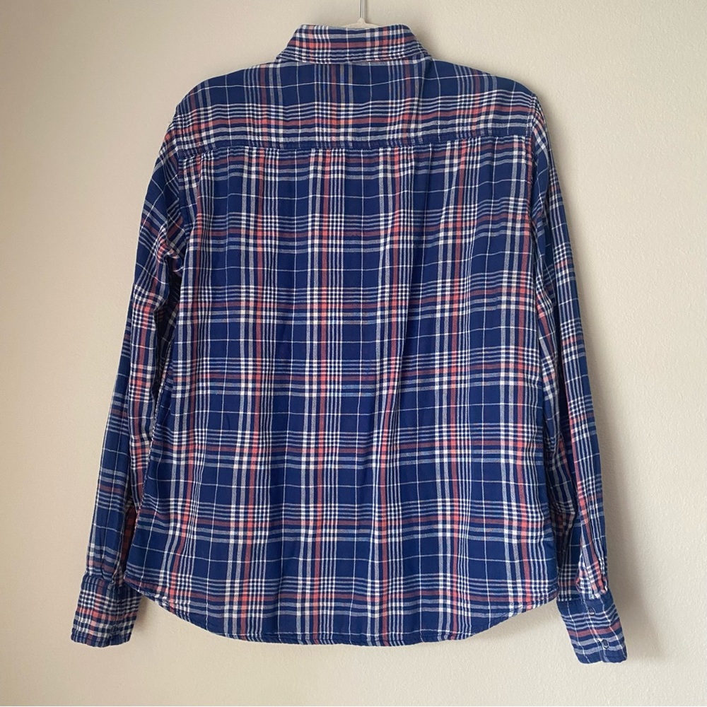 Flying Machine reversible plaid button up - Picture 3 of 9